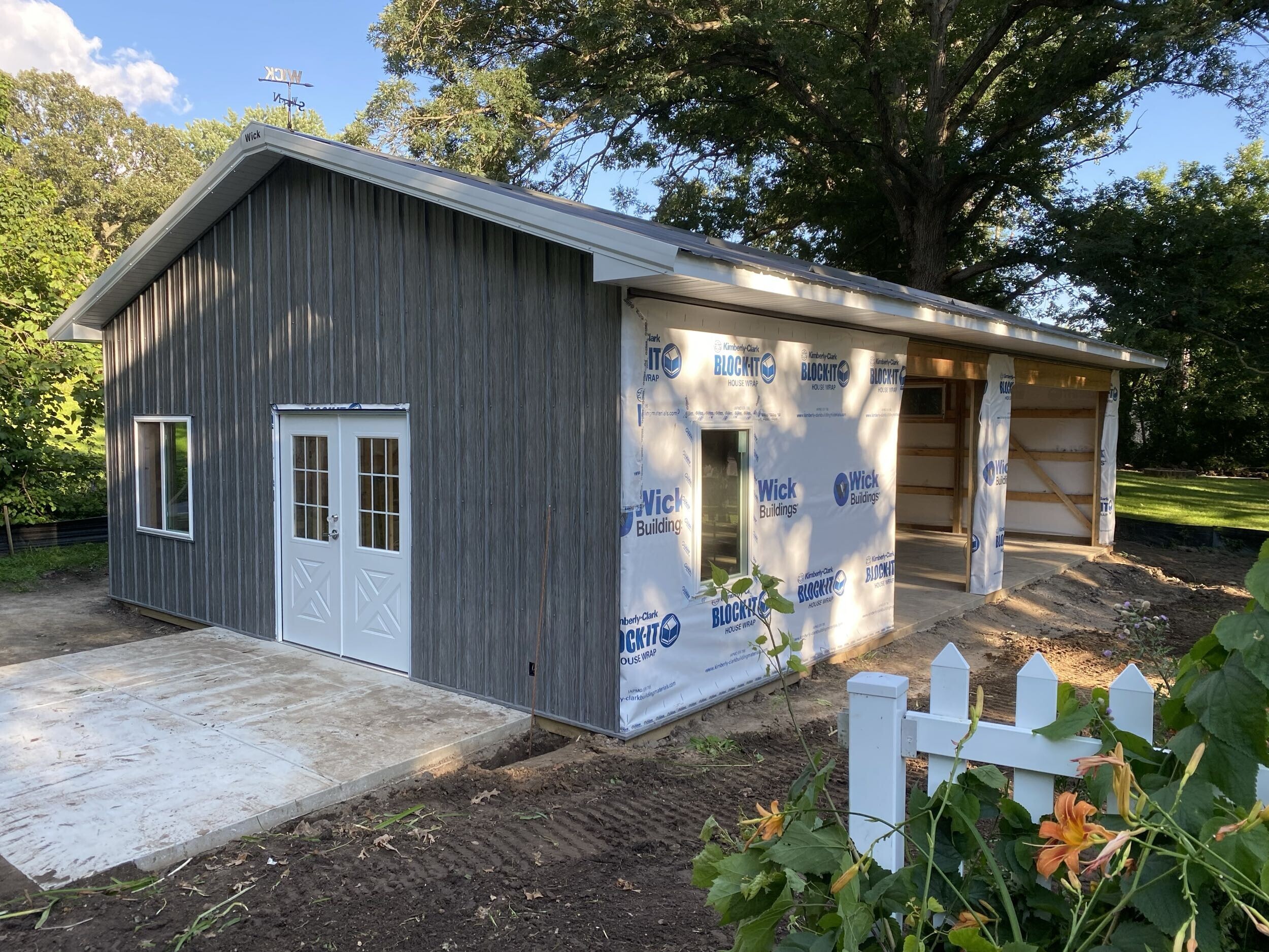 Suburban Pole Barn Shop Build, Hopkins, MN