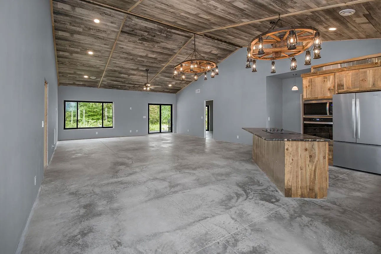 Barndominium House Living area