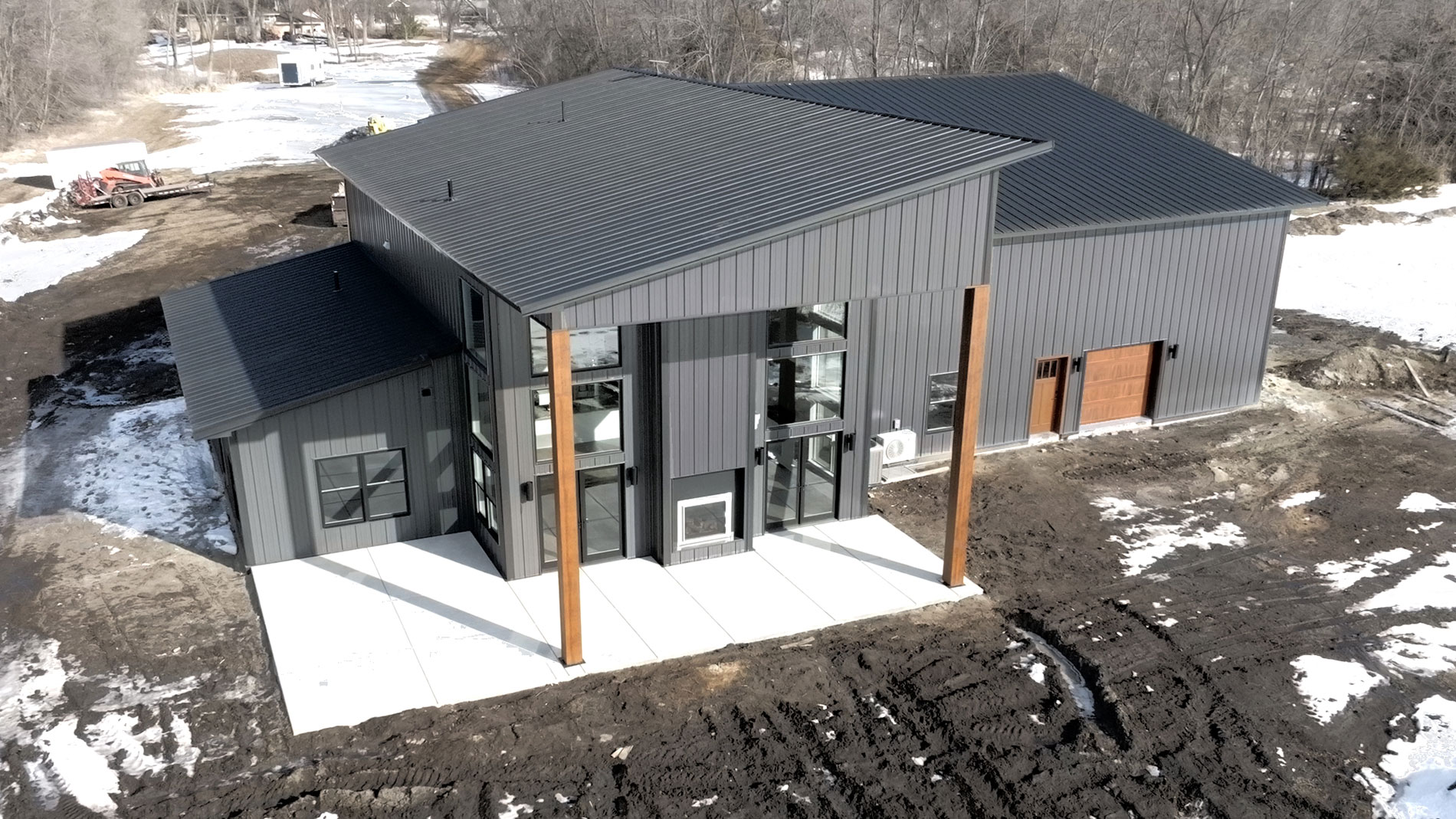 Modern Barndominium Buildout