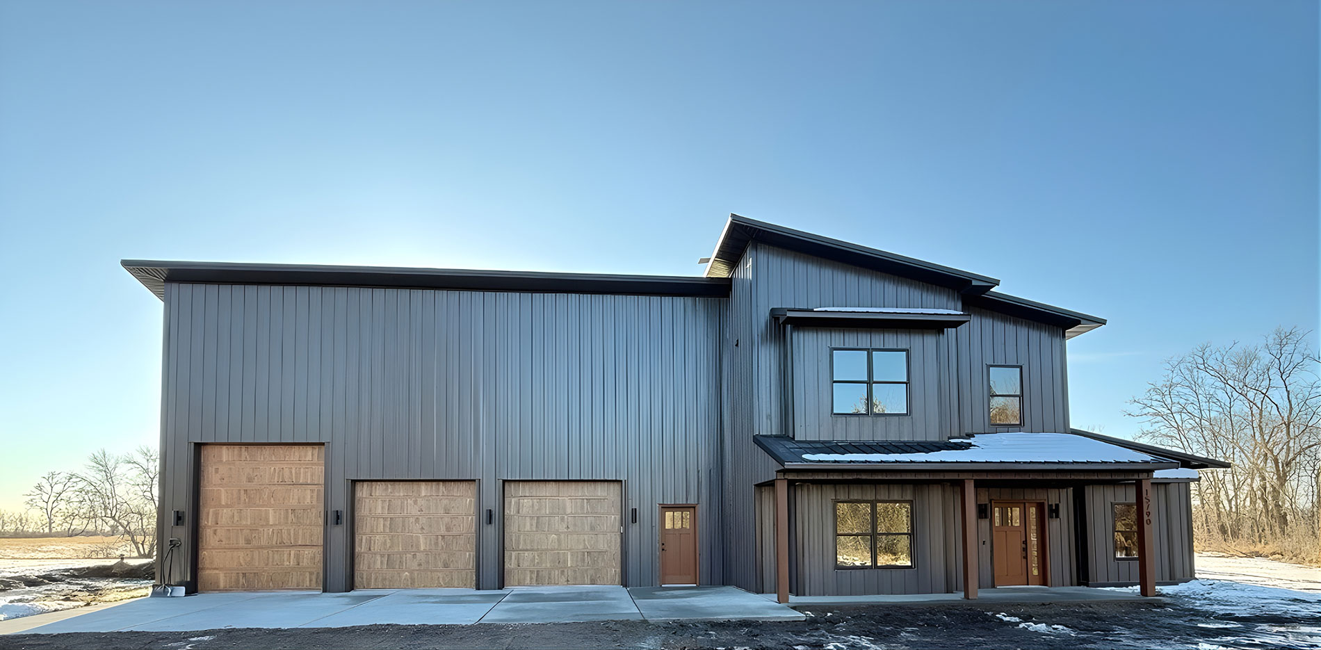 Modern Barndominium Project