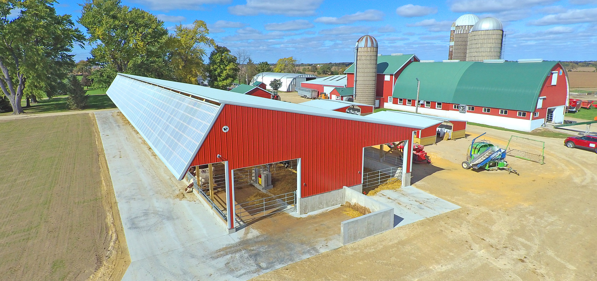 post frame agricultural building