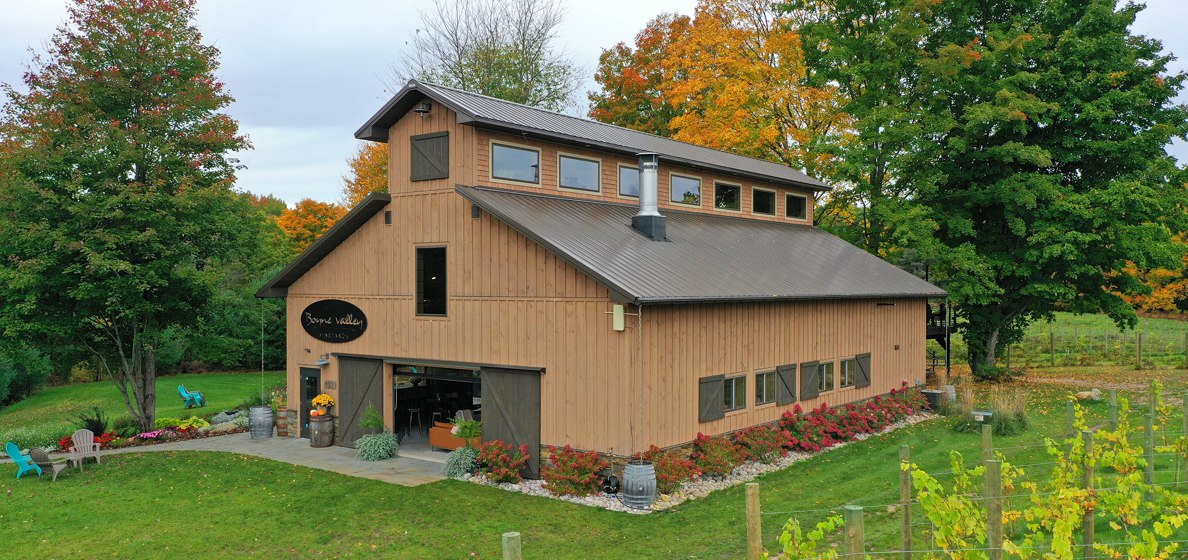 post frame commercial building